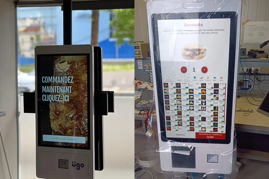 self ordering kiosk