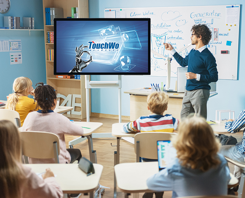 Student Using Touch Screen Troubleshooting Common Issues with Your Capacitive Touch Screen