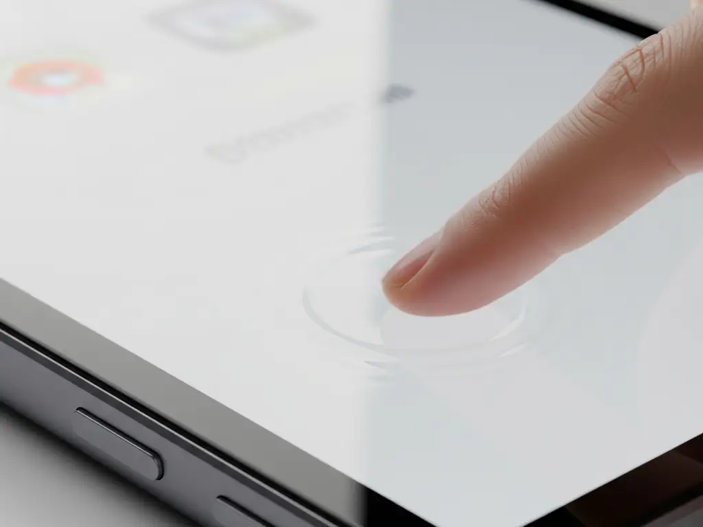 how does a capacitive touchscreen work 6