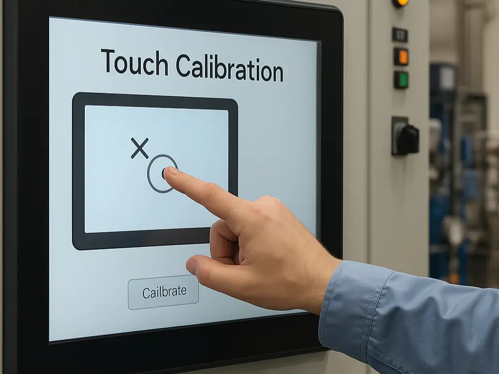 capacitive touch screen calibration 2