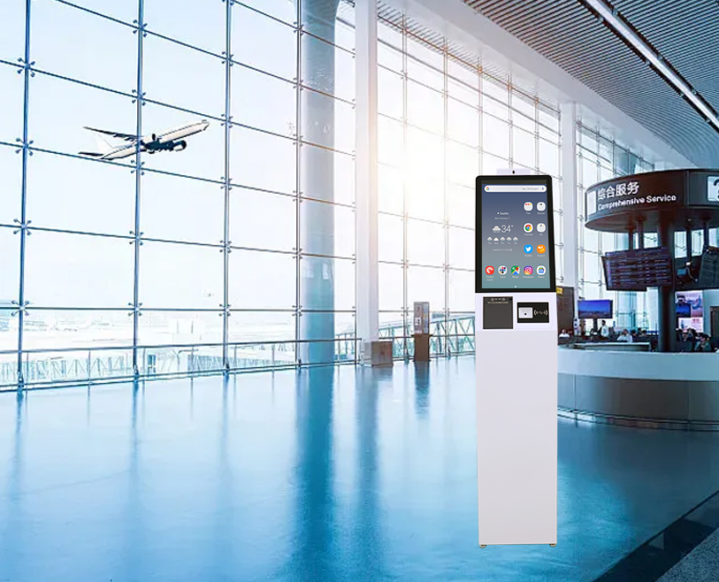 Quiosco de autoservicio para aeropuertos