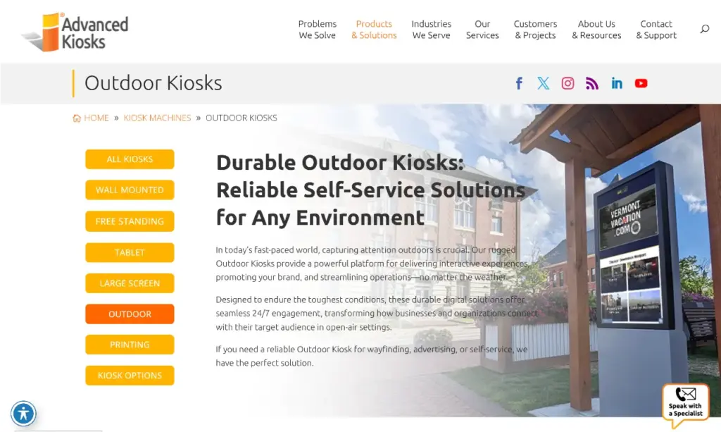Advanced Kiosks