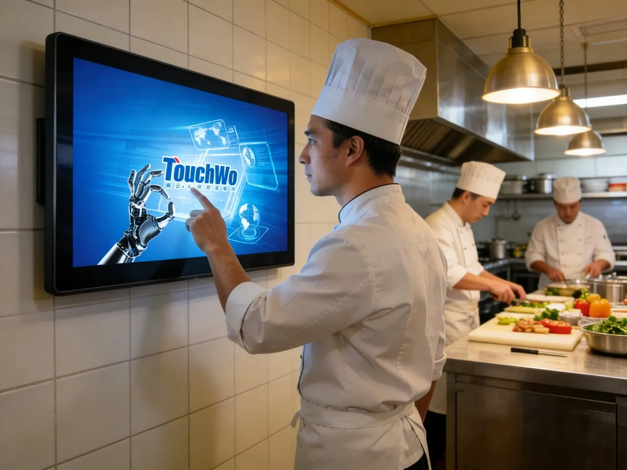 Coffee Loyalty Redemption Touch Screen