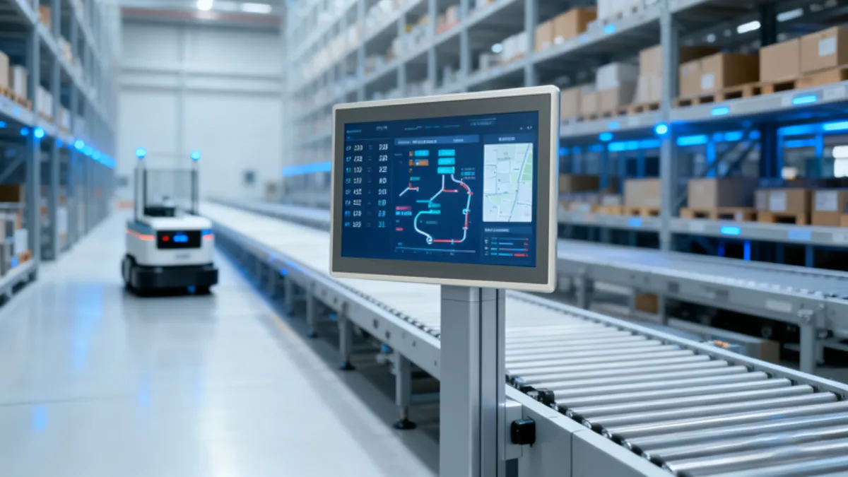 Industrial Pump Touch Screen