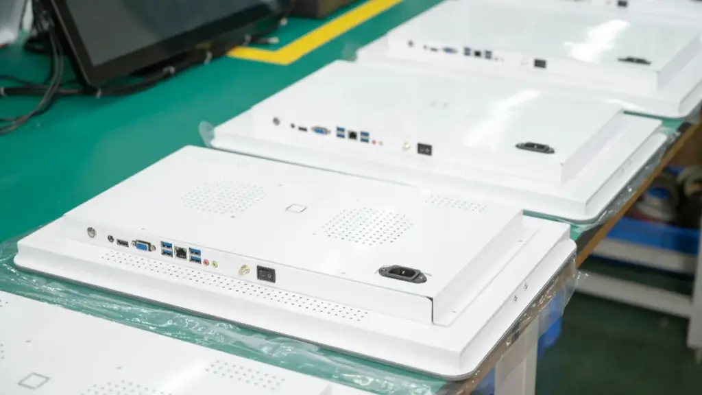 The Back Of Touch Screen Monitor