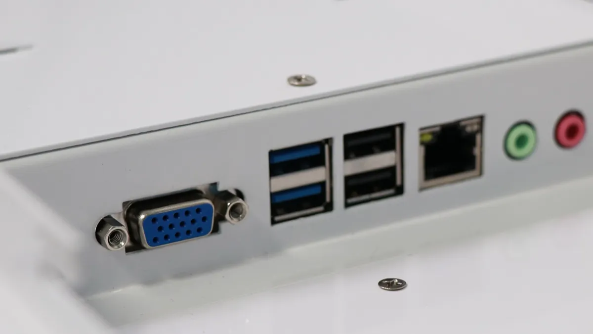 Touch Screen Monitor Port