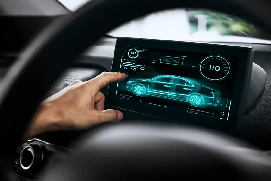 Dashboard Touch Screen